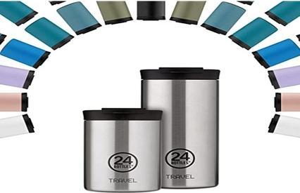 Thermo mug Travel Tumbler 0.35 l Black Marble