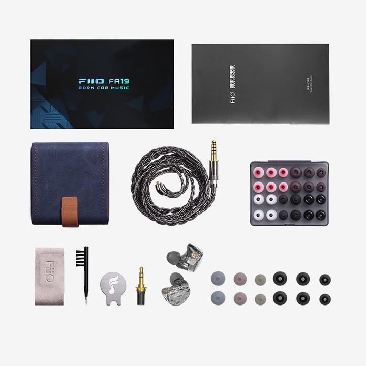 Produktbild FiiO FA19 (keine Geräuschunterdrückung, Kabelgebunden)