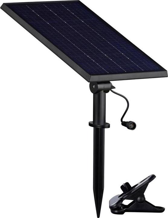 Produktbild Sygonix SY-6662320 Solar-Lichterkette 2.4 W Weiss, Schwarz (5.50 m)