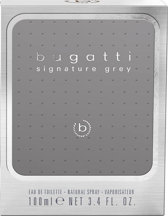 Actual product image Bugatti Grey Eau de Toilette Natural (Eau de toilette, 100 ml)