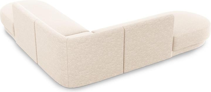 Actual product image Micadoni Symmetrical Corner Sofa, "Miley", 5 Seats, 248x248x70Made in Europe (Corner sofa)
