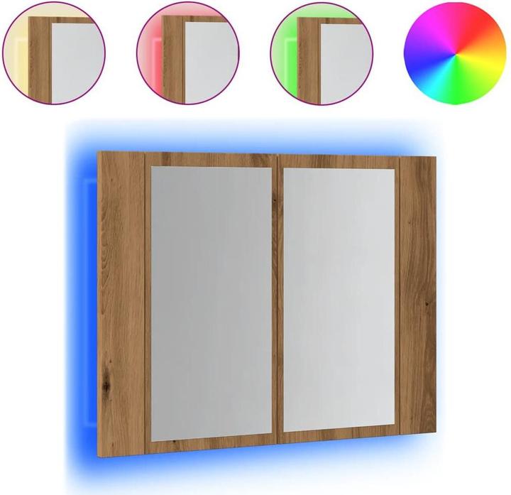 Actual product image VidaXL LED-Spiegelschrank (60 x 12 x 45 cm)