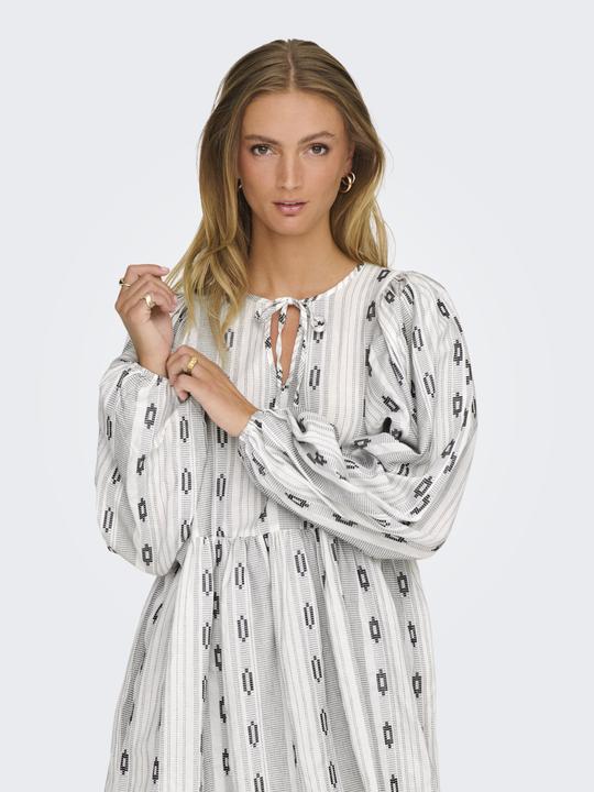 Immagine prodotto JdY Vestibilità regolare Scollatura elastica Polsini elasticizzati Abito midi (XS)