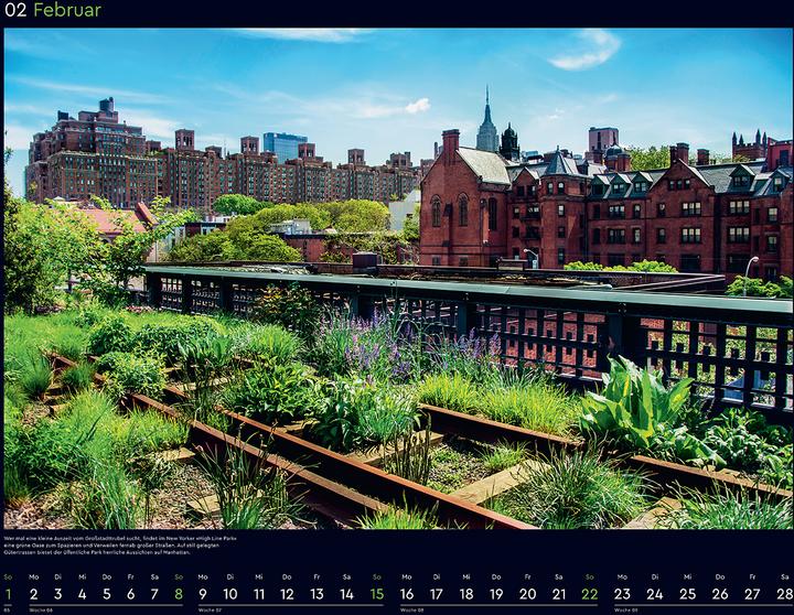Produktbild Die schönsten Gärten der Welt - Wandkalender 2026 (60 x 45 cm, Harter Einband, Deutsch)
