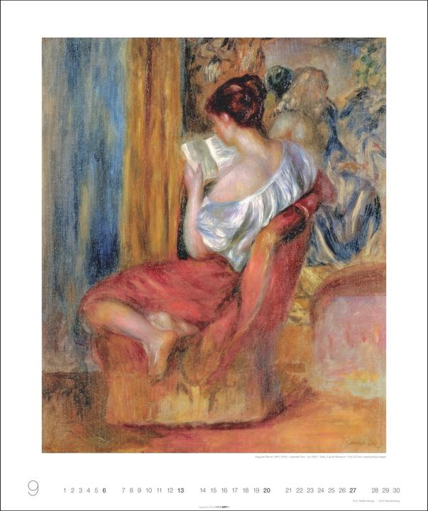 Actual product image Lesende Frauen Edition Kalender 2026 (46 x 55 cm, Hardcover, German)