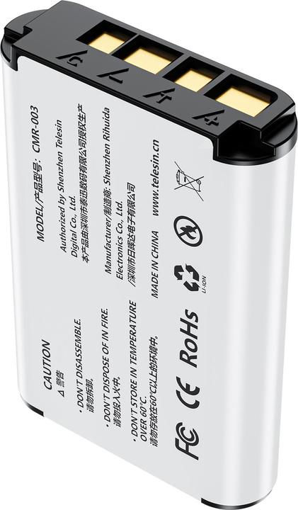 Actual product image Telesin NP-BX1 Camera Battery (1090mAh) for Sony ZV-1/ZV-1ll and other cameras (Camera battery)