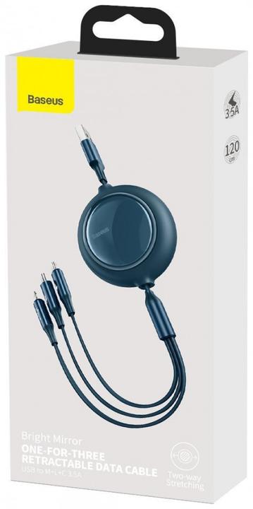 Immagine prodotto Baseus Cavo di ricarica 3in1 (1.20 m, USB 3.2 Gen 1)