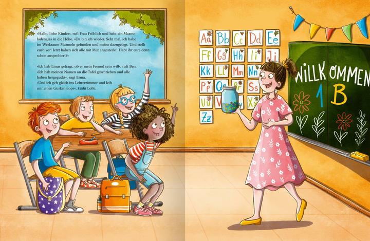 Produktbild Mutmurmeln für den ersten Schultag (Deutsch, Sarah Welk, Caroline Opheys, 2024)