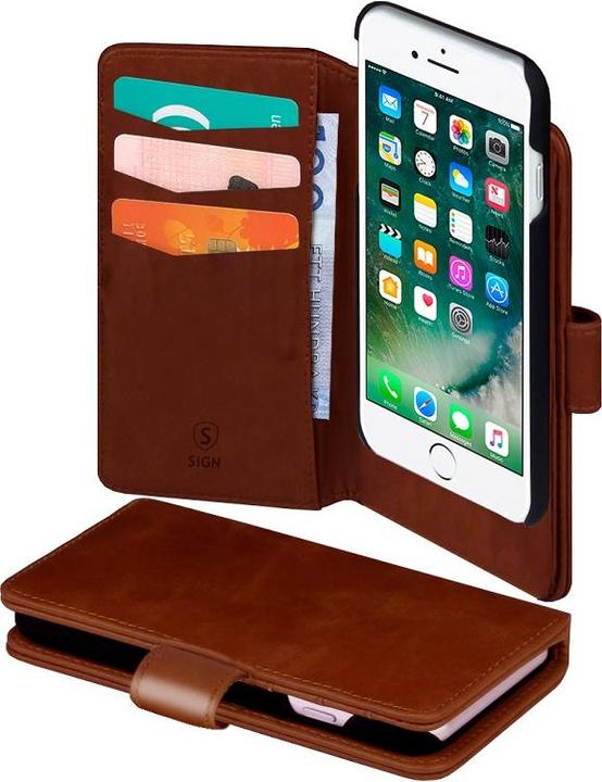 Immagine prodotto SIGN Cover 2-in-1 per iPhone 6/6S/7/8 Plus - Marrone (Apple iPhone 6)