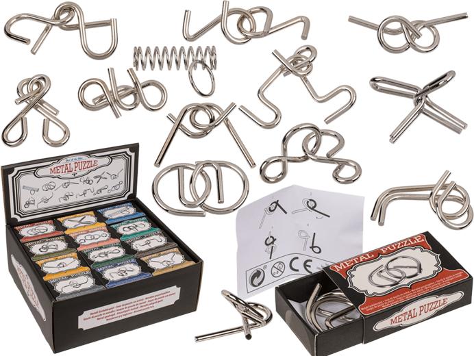 Produktbild Out of the blue Geduldspiel Metall 12fach sort.