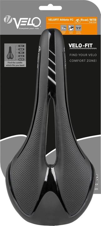 Actual product image Velo Bicycle saddle -Fit Athlete FC S