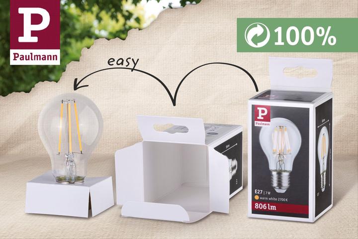 Productafbeelding Paulmann Globe Vintage (E27, 6.50 W, 680 lm, 1 x, F)