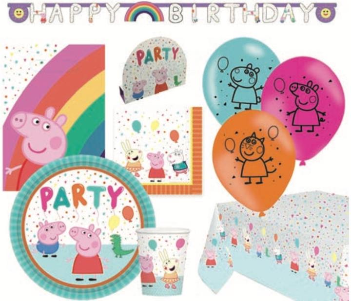 Image du produit Amscan 8 sets d'invitation Peppa Pig (8 pcs)