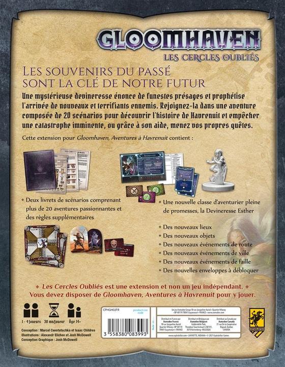 Actual product image Cephalofair Games Gloomhaven - Forgotten Circles (French)