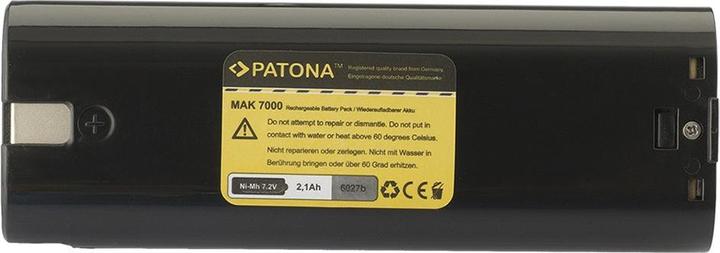 Image du produit Patona Batterie f. Makita 7000 3000 3000DW 3700D 7000 4000 4071D 4073D 4190DW (7.2 V)