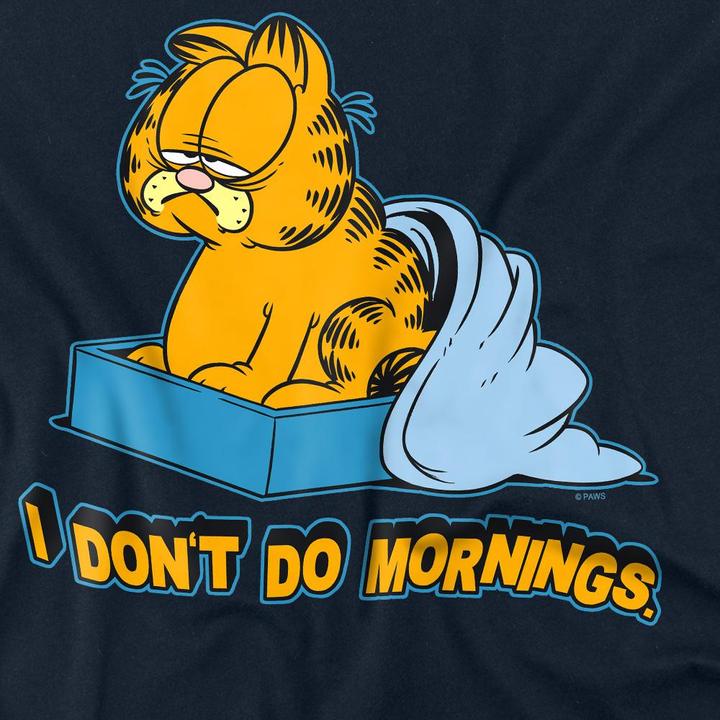 Produktbild Garfield I Don't Do Mornings TShirt (L)
