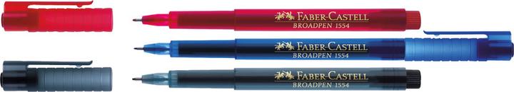 Image du produit Faber-Castell Broadpen 1554 (Noir, 1 x)