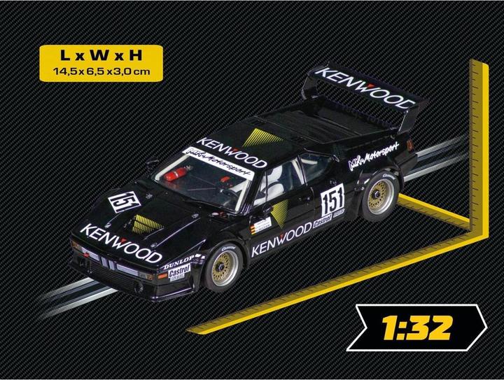 Actual product image Carrera 20031085 - Digital 132 BMW M1 Procar "MK-Motorsport, No.151" DRM 1986
