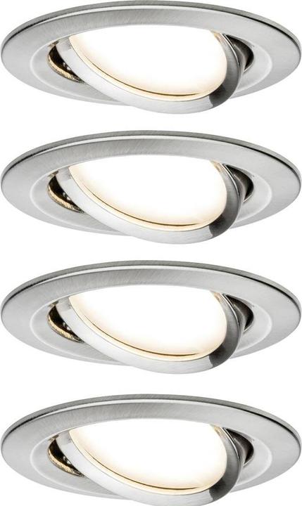 Produktbild Paulmann LED Einbauleuchte 3-Step-Dim Coin Basisset schwenkbar rund (470 lm)