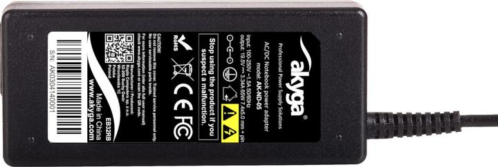 Actual product image Akyga Notebook adapter is dedicated AK-ND-05 DELL 19V (65 W)