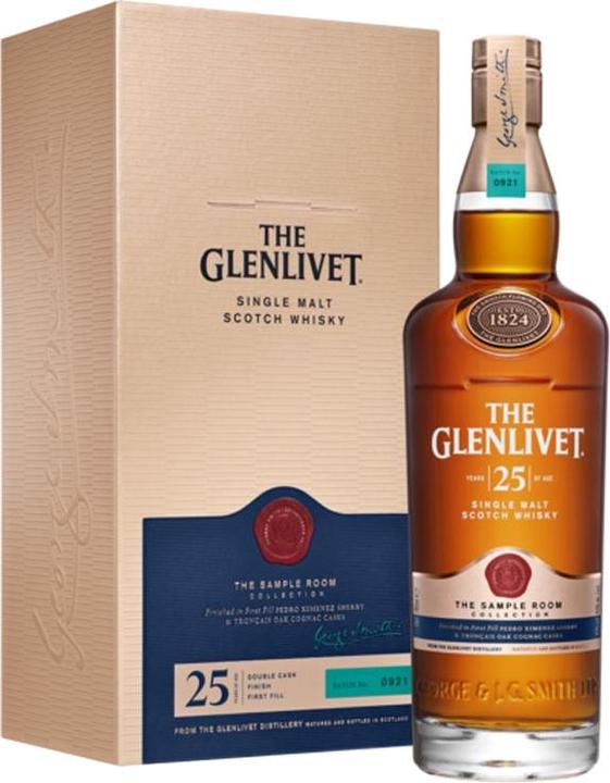 Image du produit The Glenlivet Xxv (Single Malt, Scotch Whisky, 1 x 70 cl)