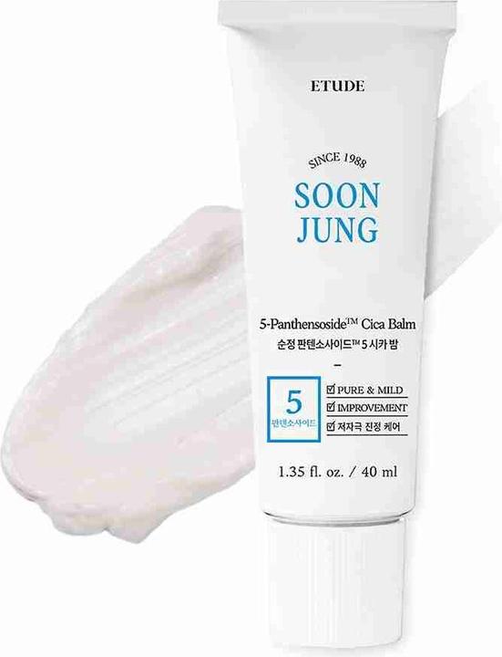 Actual product image Etude House Soon Jung 5-Panthensoside Cica Balm (40 ml, Face balm)