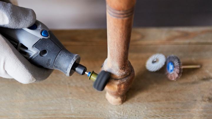 Produktbild Dremel Feinschleifscheiben grob/mittel Ø 25,0 mm, EZ SpeedClic kompatibel (2 Stück) (180)