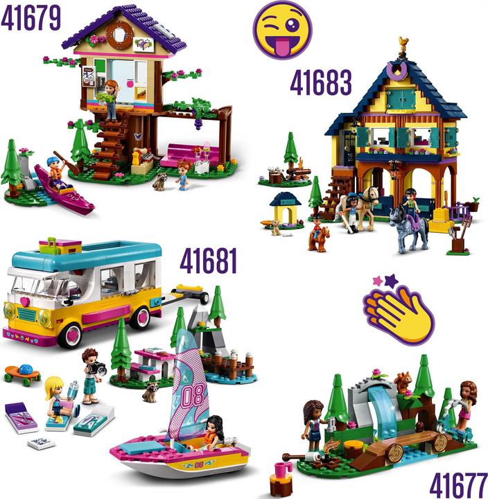 Actual product image LEGO Friends 41679 Forest House (41679, LEGO Friends)