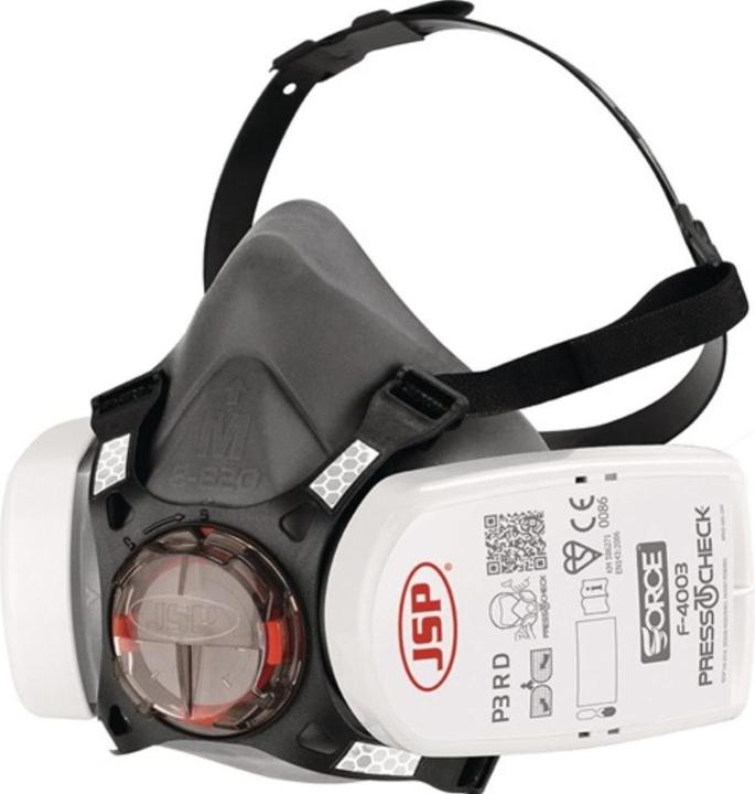 Produktbild Atemschutzhalbmaske Force™8 EN 140 EN 143 Press to Check inkl. P3-Filter M (A2P3, 1 x)