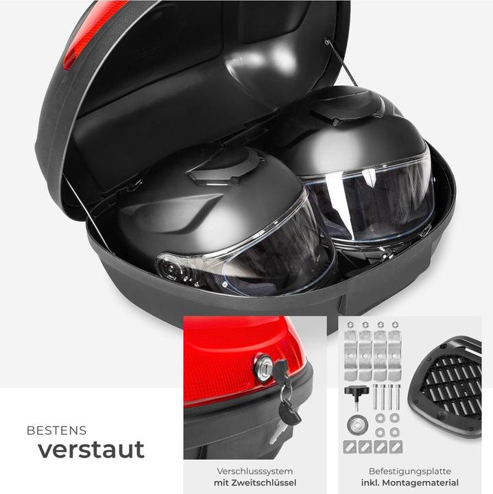 Produktbild tectake Topcase (48 l)