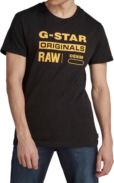 Image du produit G-Star Printed Graphic Eight T-Shirt Regular Fit Black (S)