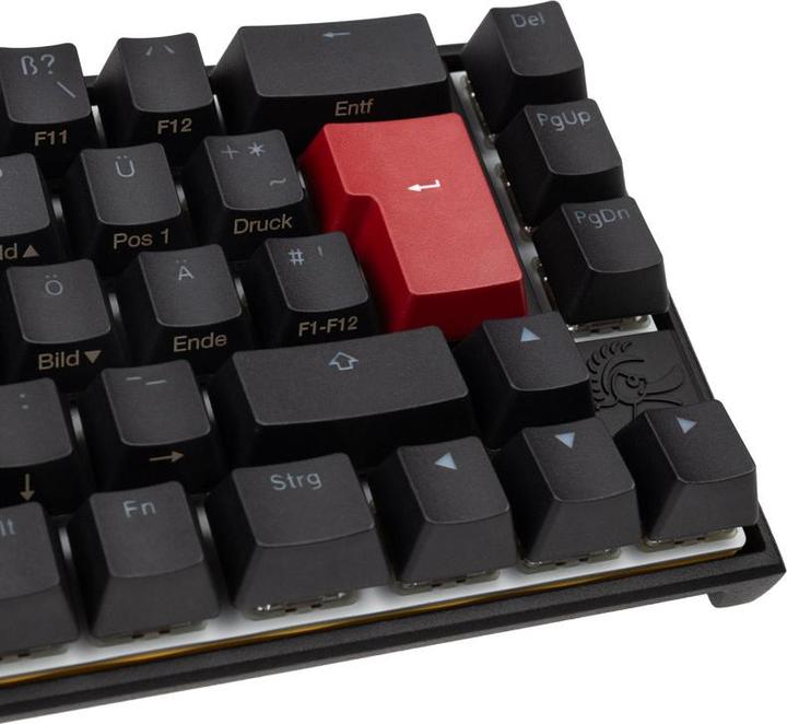 Actual product image Ducky Mecha Pro SF Gaming Keyboard - Cherry MX-Speed-Silver (DE, Cable)