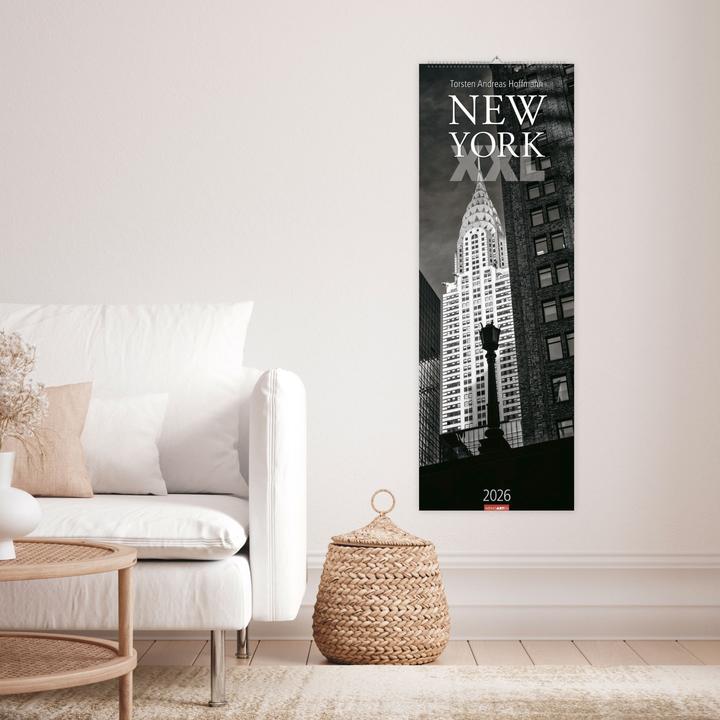 Actual product image New York XXL Kalender 2026 (34 x 98 cm, German)