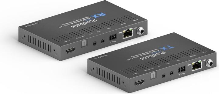 Actual product image Puretools HDMI Extender PT-HDBT-210 HDMI HDBaseT Set (Video Switch)