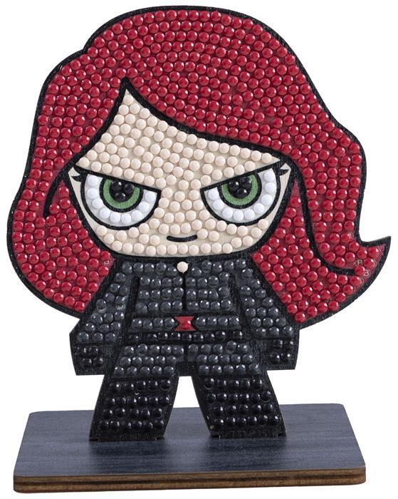 Produktbild Craft Buddy Black Widow, Crystal Art Figur ca. 11x8cm