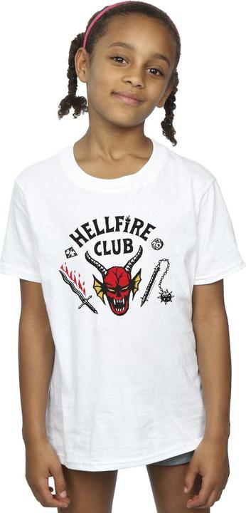 Immagine prodotto Netflix Stranger Things Hellfire Club Maglietta Ragazze (140, 146)