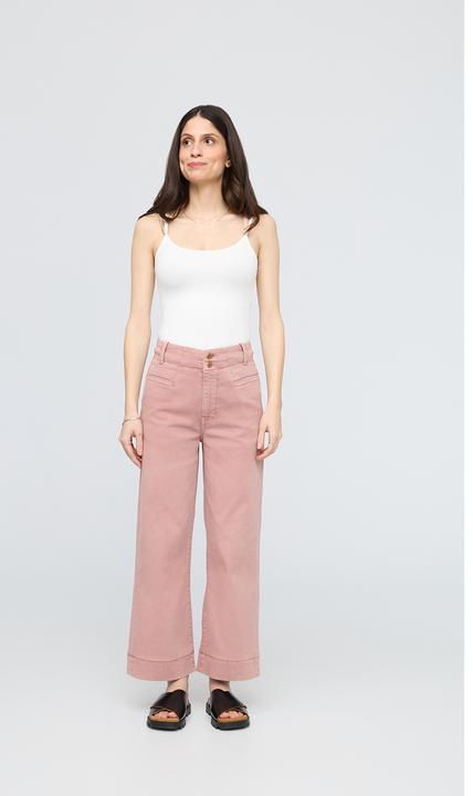 Du/Er W LuxTwill High Rise Trouser