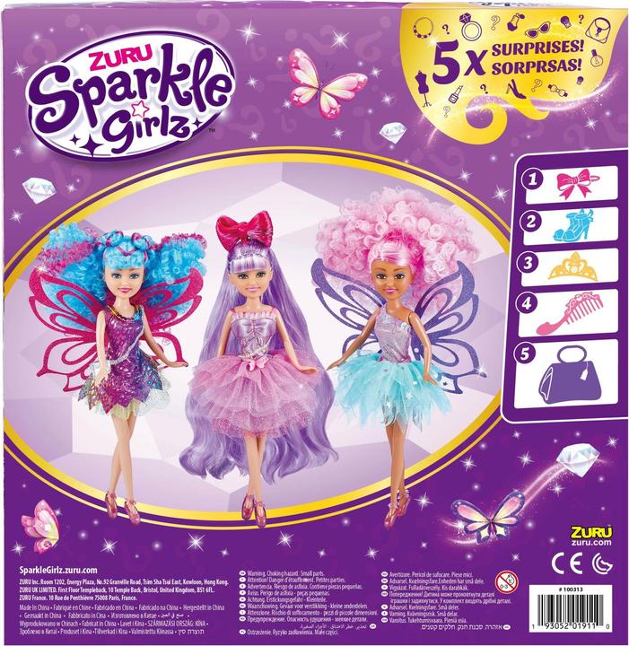 Actual product image Zuru Sparkle Girlz Hair Dreams MIX