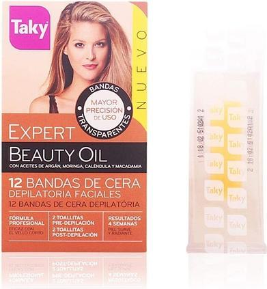 Taky Beauty Oil Haarentfernungsstreifen 200g - 12er-Pack (200 ml, 1 x, 10 g)