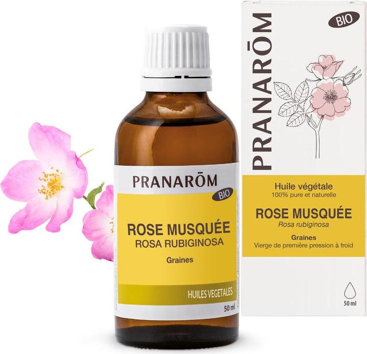 Pranarom Pflanzenöl Hagebutte (Körperöl, 50 ml)