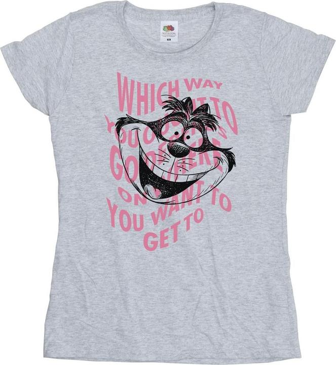 Disney Alice In Wonderland Chesire Cat TShirt (XXL)