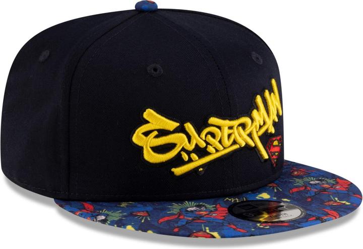 Produktbild New Era 9Fifty Snapback Kinder Cap - Superman Graffiti Child (52, 53, 54)