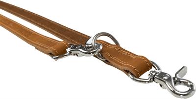 Actual product image Trixie Rustic fat leather V-leash Heartbeat (M, L, Dog, Dog sport)