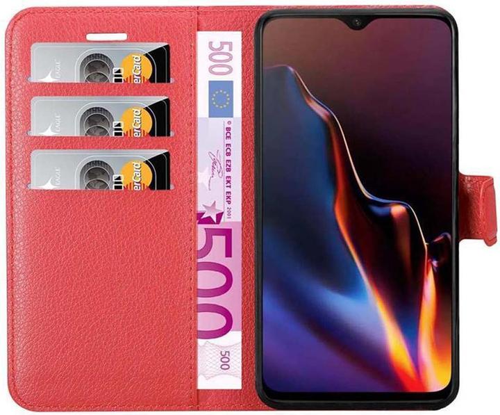 Actual product image Cadorabo Book with stand function cover (OnePlus 6T)