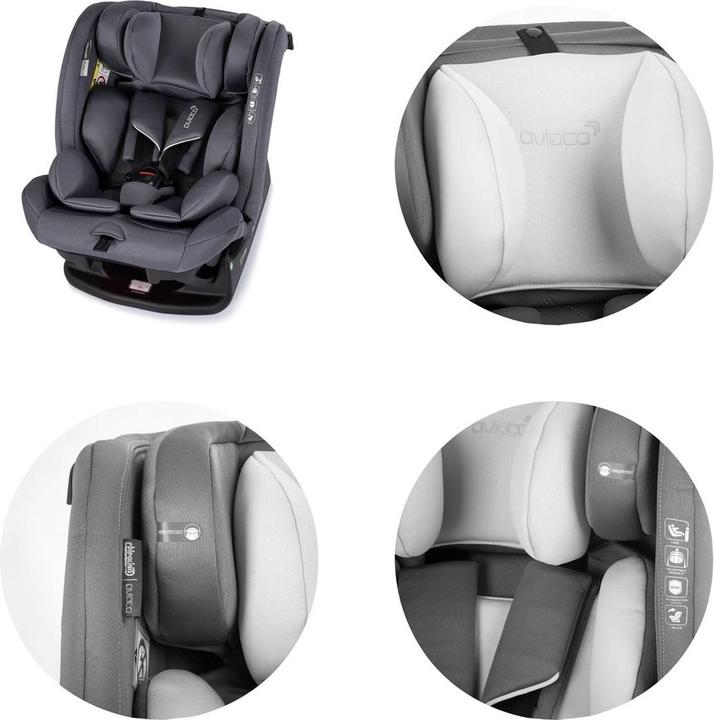 Produktbild Chipolino Kindersitz i-Size Aviato (Reboarder, ECE R129/i-Size Norm)