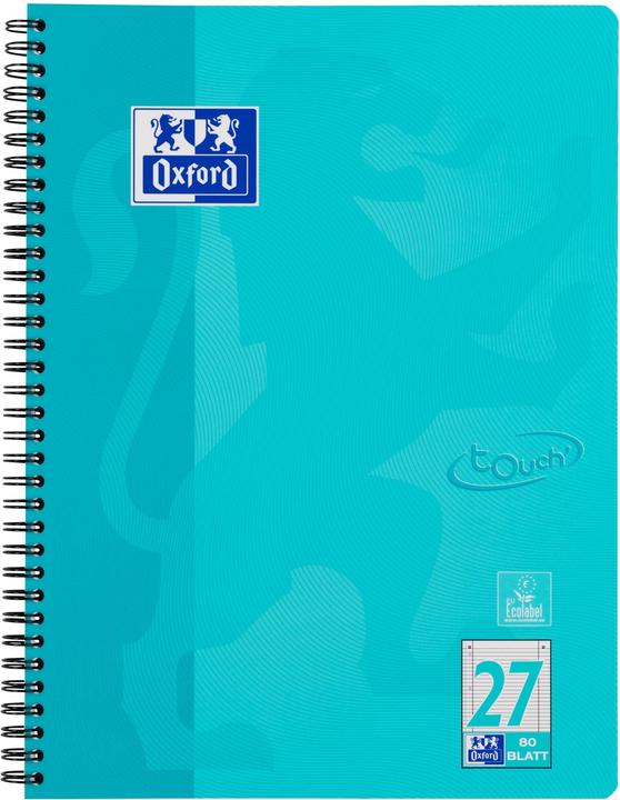 Produktbild Oxford Collegeblock Touch (A4+, Liniert, Harter Einband)
