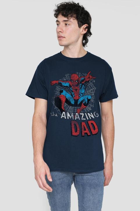 Produktbild Spiderman Spider Dad TShirt Vatertag (L)