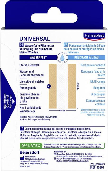 Actual product image Hansaplast Universal Meter DUO (1 x)