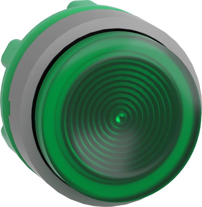 Produktbild Schneider Electric Leuchtdrucktaster, Front, gerillt, ZB5AW133SC0