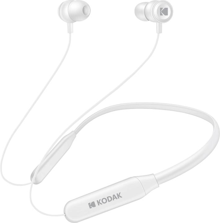 Actual product image Kodak Ultra 100+ wireless sport earphones White (60 h, Wireless)